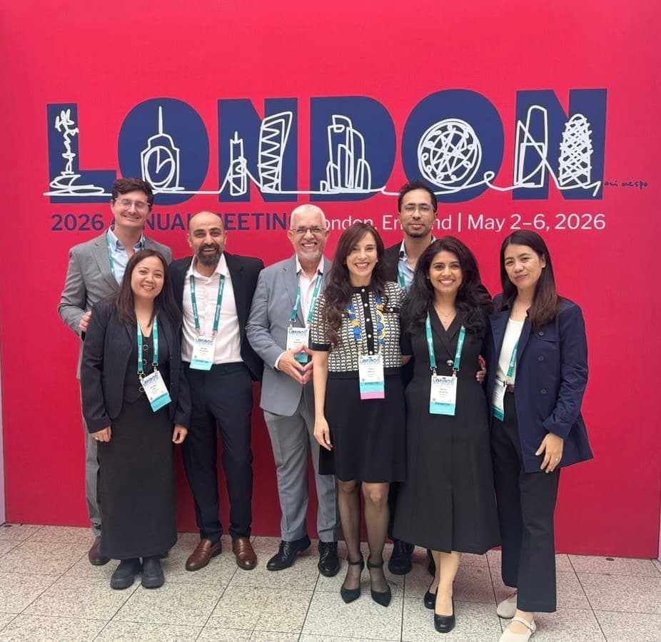 AÏP Genius leadership team at the 2026 Annual Meeting in London
